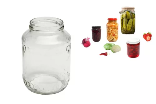 Befőttes Üveg 1700ml (To89) (6/#_486/rkl)