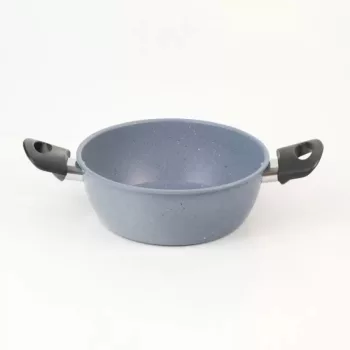   Lábas Füles Tapadásmentes Márvány Mintázatú 20cm (8/gy_16/#)