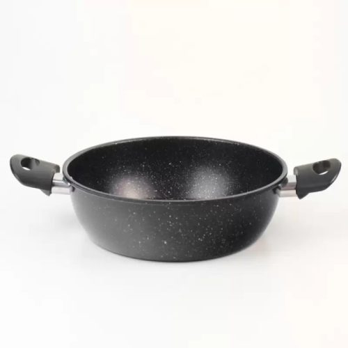 Lábas Füles Tapadásmentes Márvány Mintázatú 24cm 