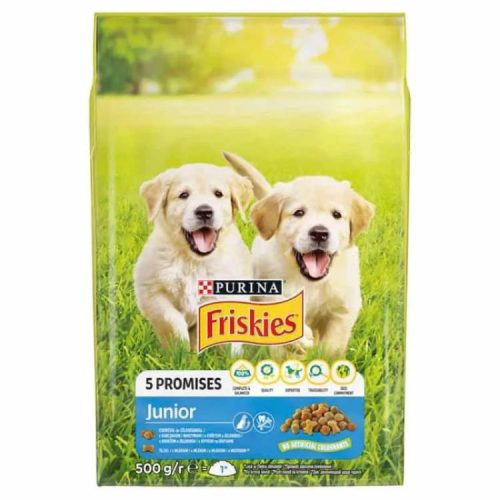 Friskies Jun.Kutyael.Szár.Zölds.500G (e)