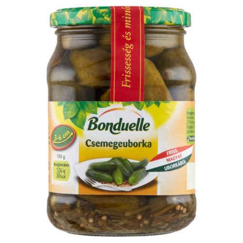 Bonduelle Csemegeuborka 3-6Cm 550G (e)