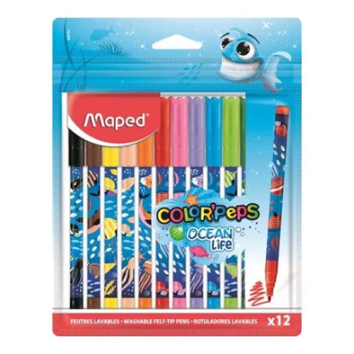 Maped C.P.Ocea.L.Filctoll 12Szín 1Cs (e)