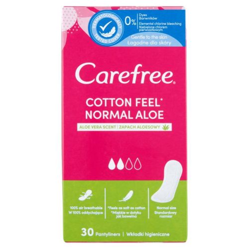 Carefree T.Betét Normal Aloe 30Db (e)