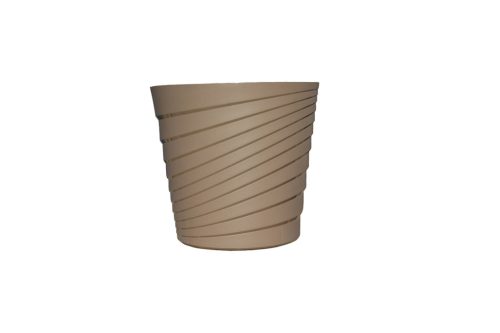 Virágcserép Swing 22cm Mokka