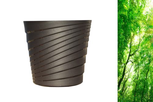 Virágcserép Swing 30cm Antracit 