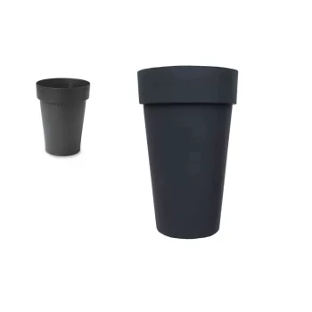   Virágcserép Melrose Kerek Magas 40*H65cm 50 Literes Antracit (4/#)