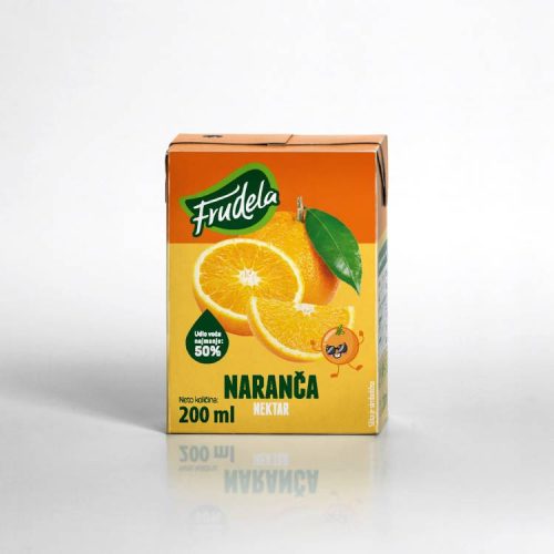 Frudela Nektár Narancs 51% 200Ml (e)