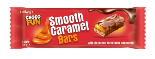 Choco Fun Csok.Smooth Caramel 6X36G (e)