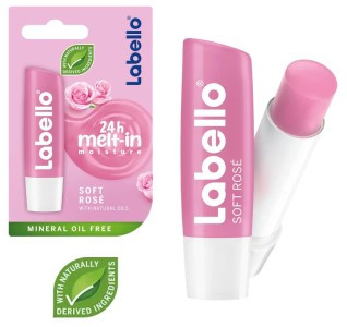 Labello Ajakápoló Soft Rose 4,8G (e)