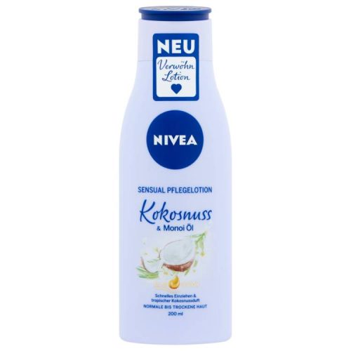 Nivea Testápoló Kók-Mon.Olaj 200Ml (e)
