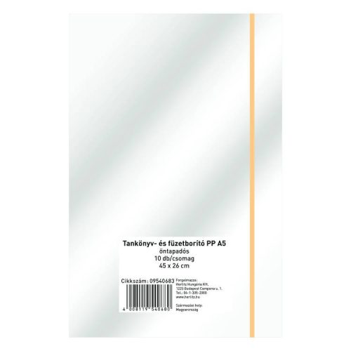 Herlitz Tankönyvborító Pp 4/5 10Db (e)