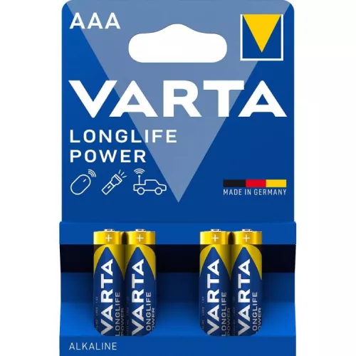 Varta Longlife Power Alkáli Mikro Elem AAA B4 (288/#) *Nem Gyári Kartonozás*