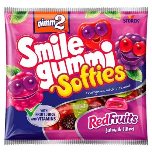 Nimm2 Smilegummi Gumicukor Redfr.90G (e)