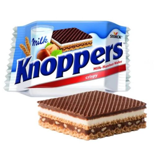 Knoppers Töltött Ostya 25G (e)