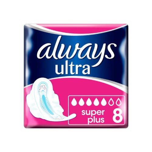 Always Ultra Egészségügyi Betét Super Plus 8Db (e)