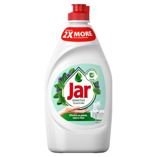 Jar Mosogatószer Sensitive Teafa-Menta 450Ml (e)