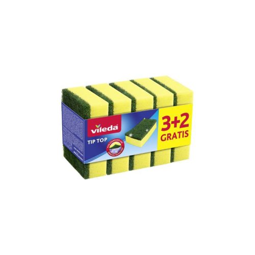 Vileda Tip Top Mosogatószivacs 5Db (e)