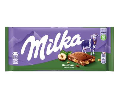 Milka Csokoládé Törtmogyorós 100G (e)