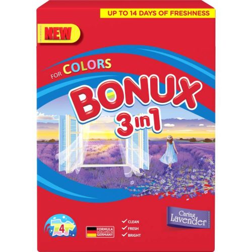 Bonux Mosópor 3In1 Color Levend.400G (e)