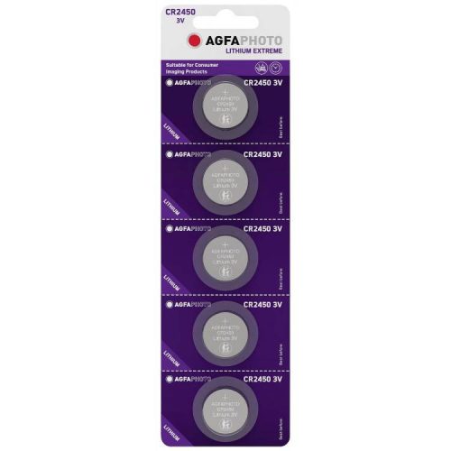 Agfa Elem Gomb Cr2450  5Db (e)