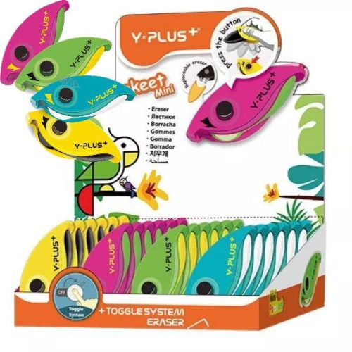 Y-Plus+ Radír Mini Papagáj 1Db (e)
