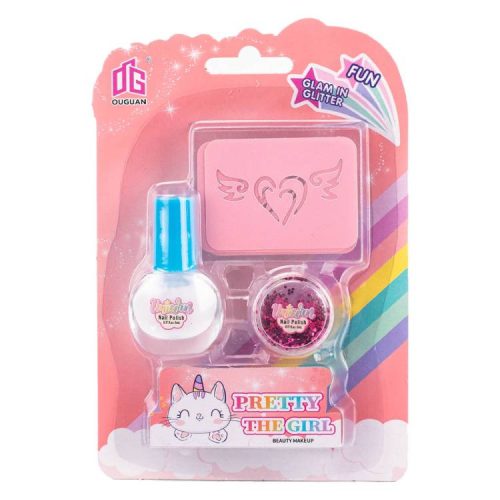 Körömmatrica És Glitter  1Db (e)