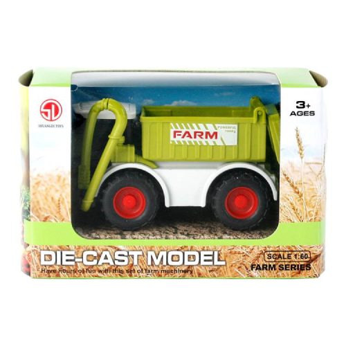 Fém Traktor Aratógép Tartályos 1Db (e)