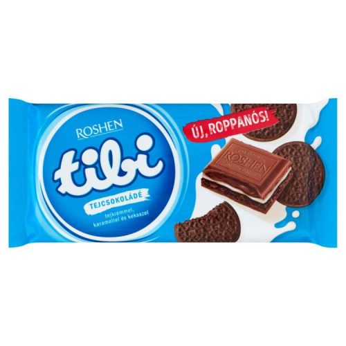 Tibi Tejcsokoládé Karamella-Keksz 100G (e)