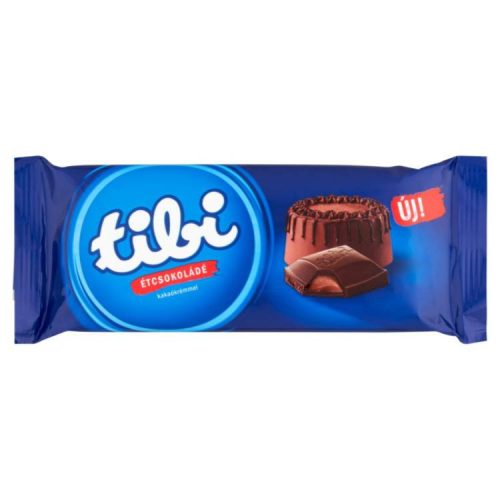 Tibi Étcsokoládé Csok.Krémmel 90G (e)
