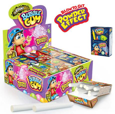 Johny Bee Rágó Bubble Gum+Pow.Ef.35G (e)
