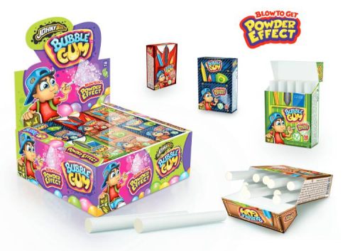 Johny Bee Rágó Color Bubble Gum 35G (e)
