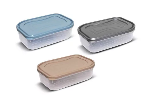 Ételes Doboz Lapos Trendy 2 Literes B234-2 (36/#)