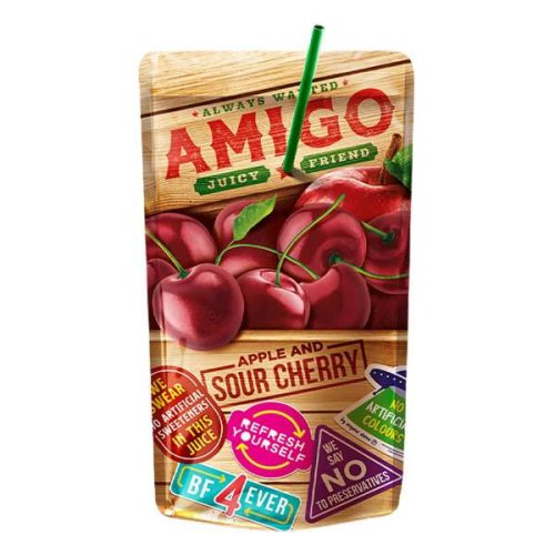 Amigo Üdítő Alma-Meggy 200Ml (e)