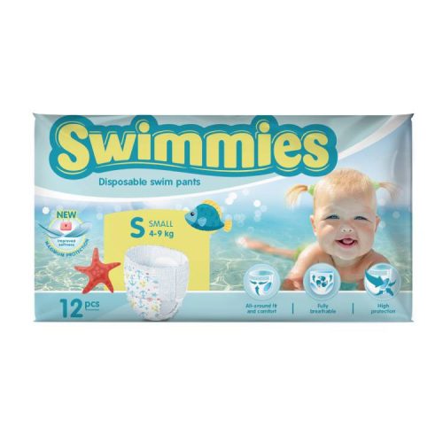 Swimmies Úszópelenka S 4-9Kg 12Db (e)