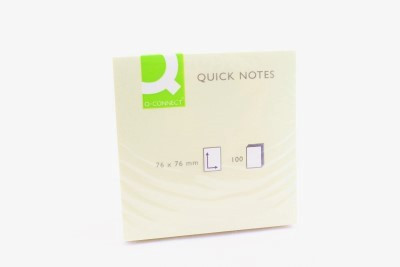 Q-Connect Jegyz.T.Önt.76X76Mm 100L.1Db (e)