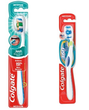 Colgate 360 Fogkefe Medium 1Db (e)