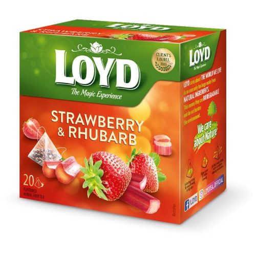 Loyd Tea Eper-Rebarbara 20X2G (e)