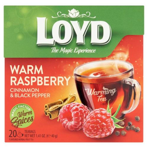 Loyd Tea Málna-Fahéj 20X2G (e)