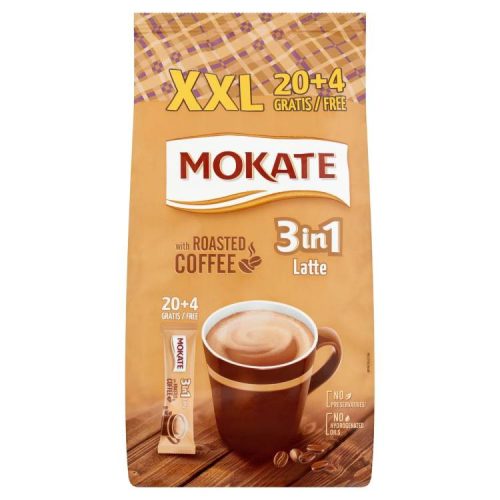 Mokate Kávé 3In1 Xxl Latte 24X15G (e)