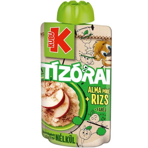Kubu Tízórai Alma-Fahéj-Rizs 100G (e)