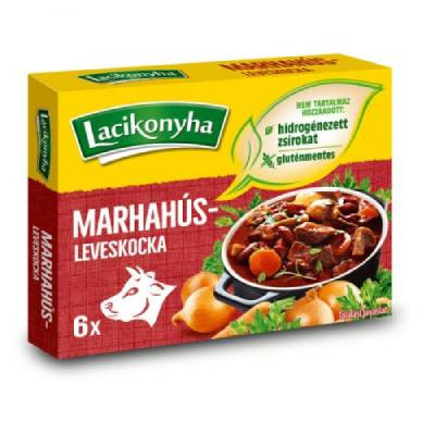 Lacikonyha Kocka Marhahúsleves 60G (e)
