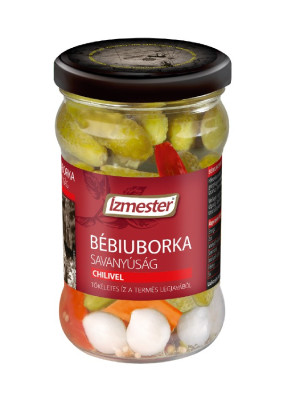 Ízmester Sav.Bébiuborka Chilis 300G (e)