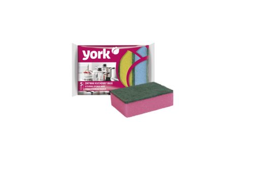 Mosogatószivacs Maxi 5 Darabos York 030040 