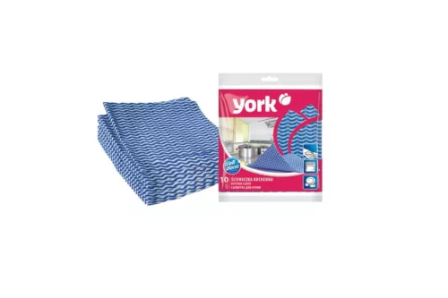 Törlőkendő Konyhai 10 Darabos York 021040 (40/#_2560/rkl)