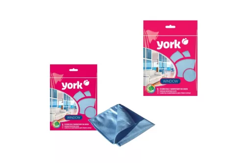 Mikrószálas Törlőkendő Üvegnek 1 Darabos York 026150 (40/#_6720/rkl)