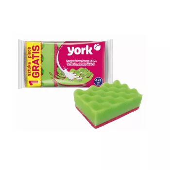   Mosogatószivacs Prémium Wave 5 Darabos York 030220 (32/#_1280/rkl)