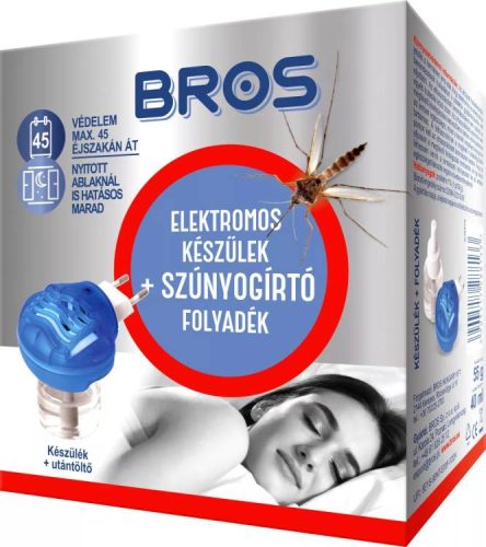 Bros Szúnyogr. El., Folyadékkal 1Cs (e)
