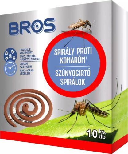 Bros Szúnyogriasztó Spirál 10Db (e)