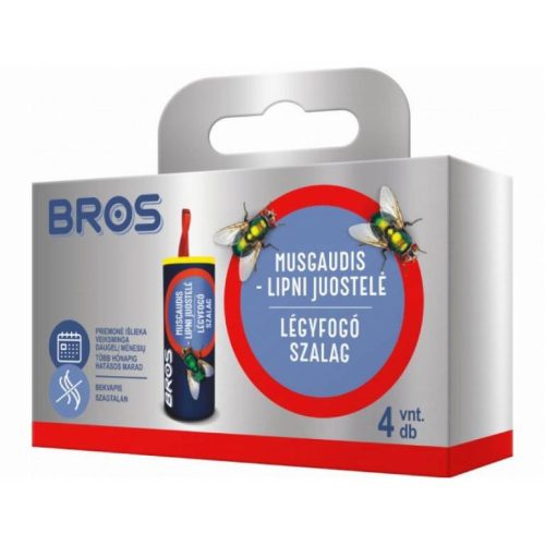 Bros Légyfogó Szalag 4Db (e)