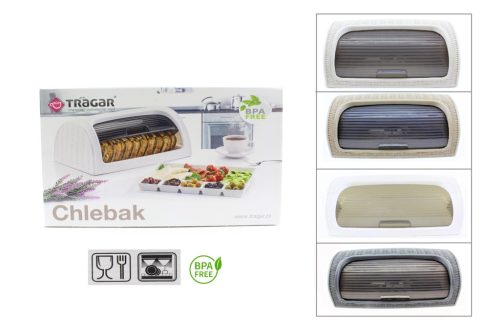 Suport pentru paine Plastic Rattan Effect